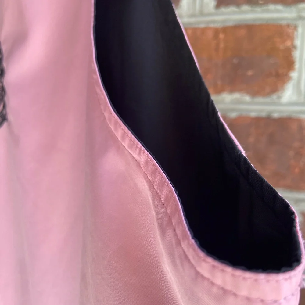 Lauren, Ralph Lauren Women’s Pink and Black Reversible Vest, Size 1X - Picture 4 of 13